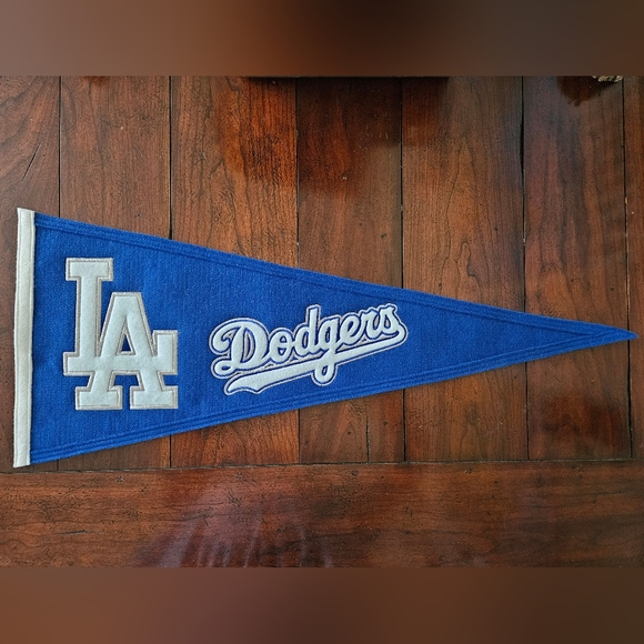LA Dodgers Wool Penant MLB - Picture 1 of 6